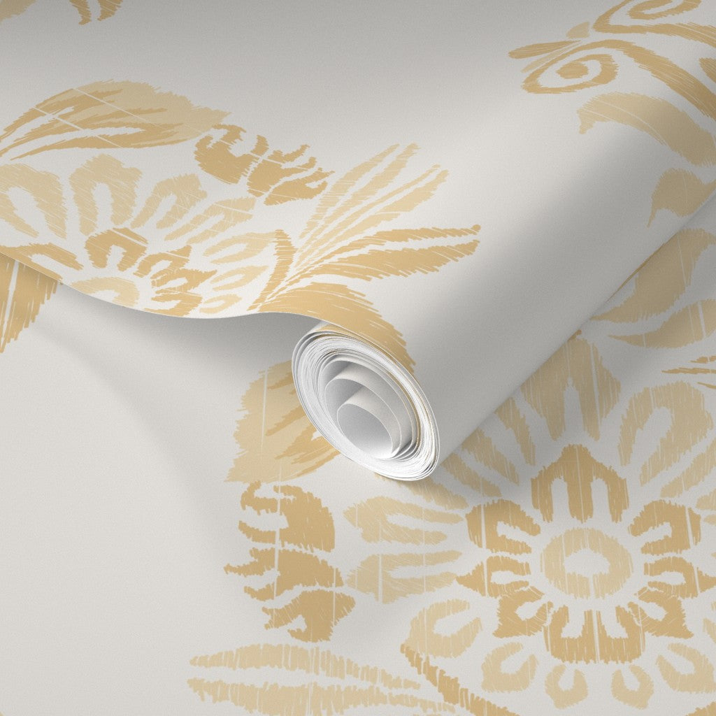 Wallpaper | Jaira - Convivial Yellow (SW - Naturally Refined Collection)