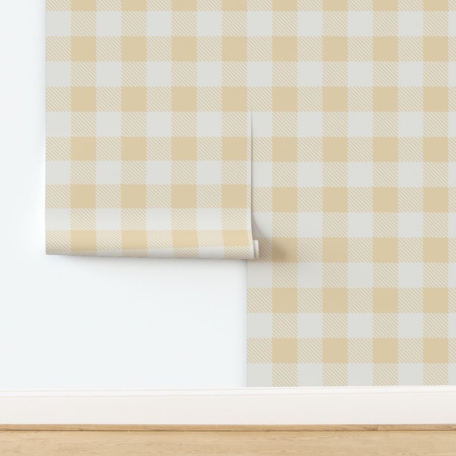 Wallpaper | Buffalo Plaid - Convivial Yellow (SW - Naturally Refined Collection)