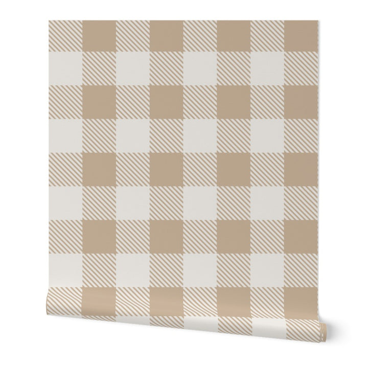 Wallpaper | Buffalo Plaid - Nomadic Desert (SW - Naturally Refined Collection)