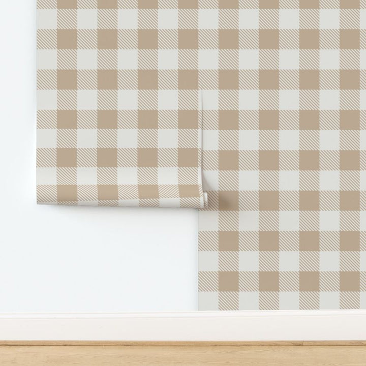 Wallpaper | Buffalo Plaid - Nomadic Desert (SW - Naturally Refined Collection)