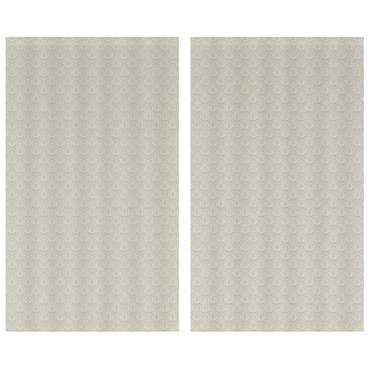 Midnight Garden™ Cotton Blend Curtain Panel Set (2 Panels) – Damask