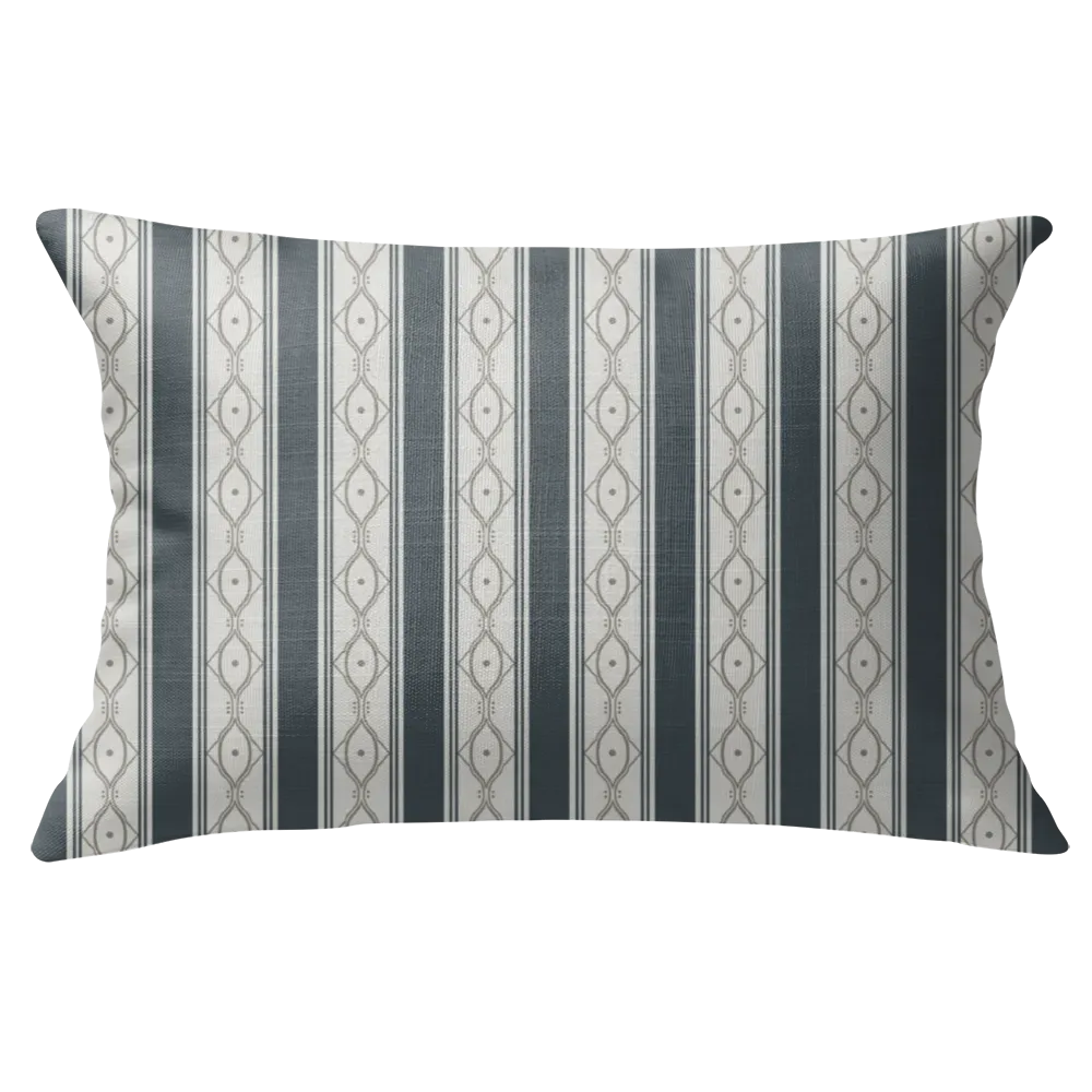 Form &amp; Field™ Lumbar Throw Pillow – Stripe Lattice