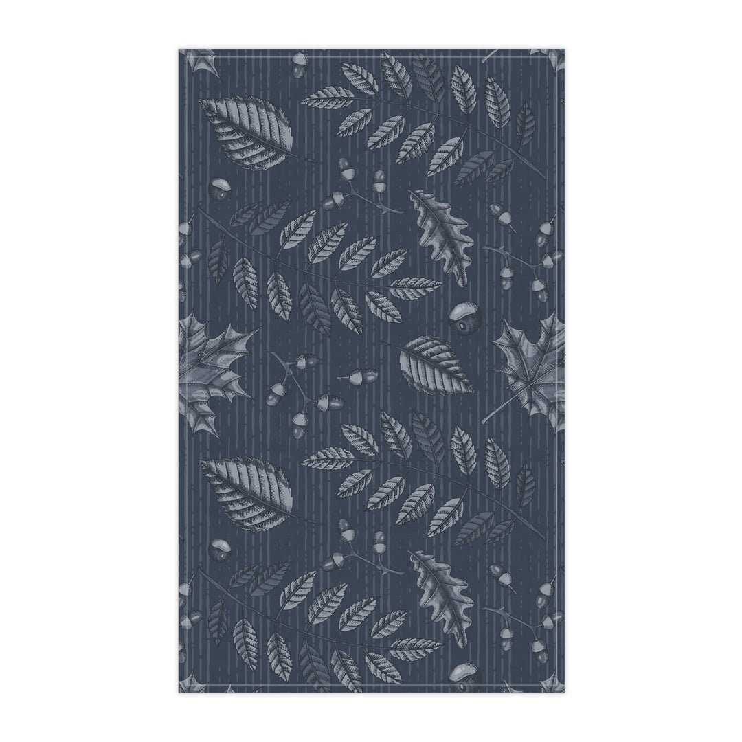 Cotton Twill Tea Towel / Cozy Leaves