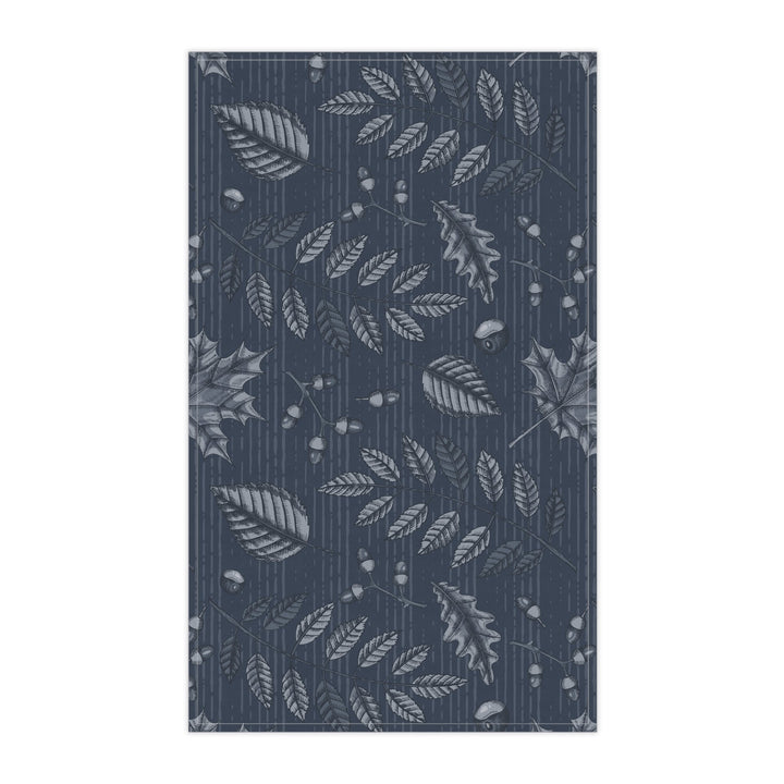 Cotton Twill Tea Towel / Cozy Leaves