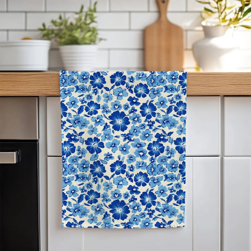 Bonnie Tea Towel Set (4) | Vintage Cottage Collection