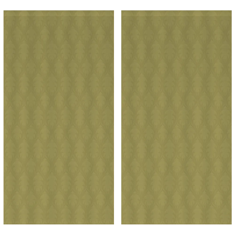 Sunlit Garden™ Curtain Panel Set (2 Panels) – Ogee Trellis