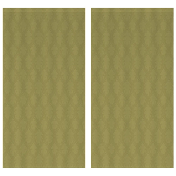 Sunlit Garden™ Curtain Panel Set (2 Panels) – Ogee Trellis