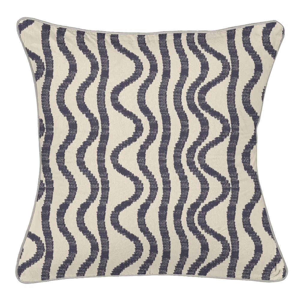 Ikat Fusion Coordinates Pair – Americana (Indigo)