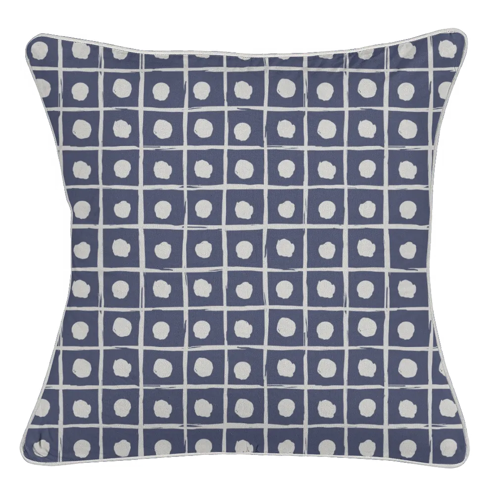 Ikat Fusion Coordinates Pair – Peridot Blues (Sapphire)