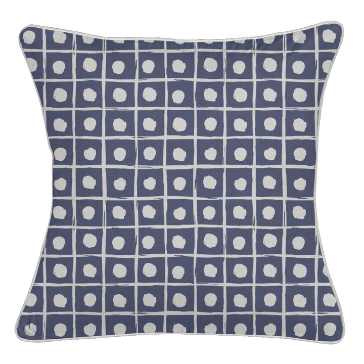 Ikat Fusion Coordinates Pair – Peridot Blues (Sapphire)