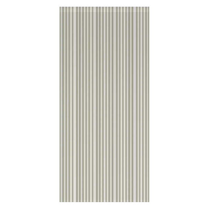 Window Curtain Set - Cotton Blend (2 Panels) | French Stripe - Laurel