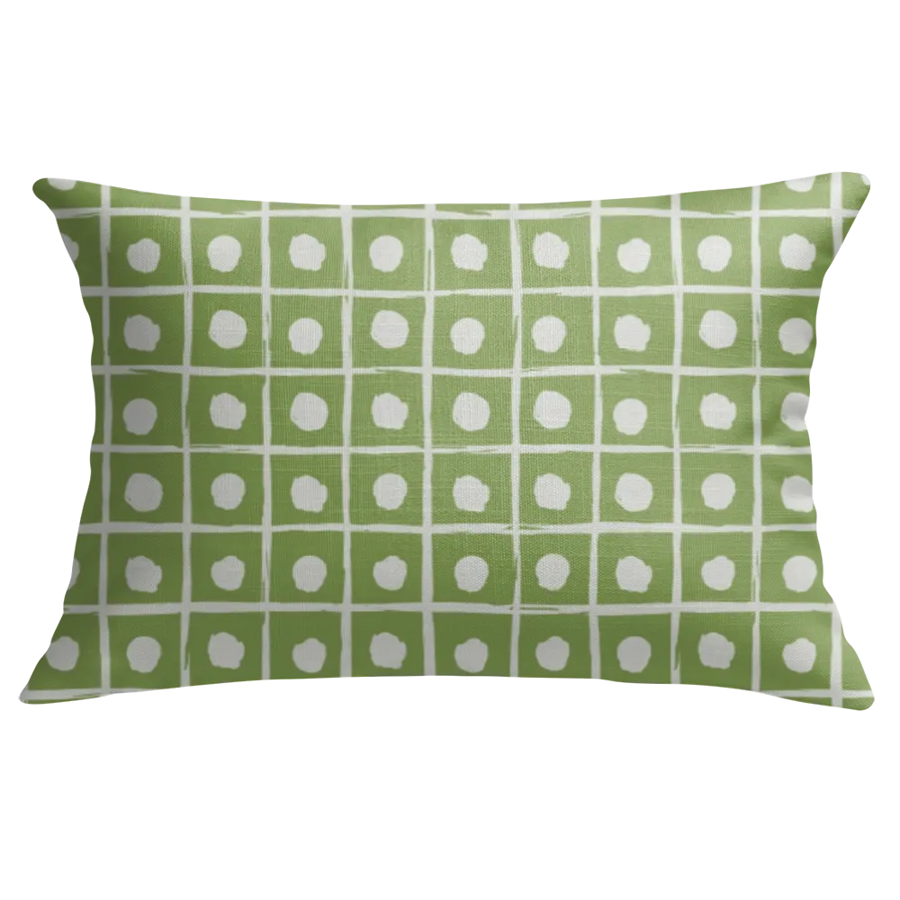 Ikat Fusion Pillow Trio – Lily Pad