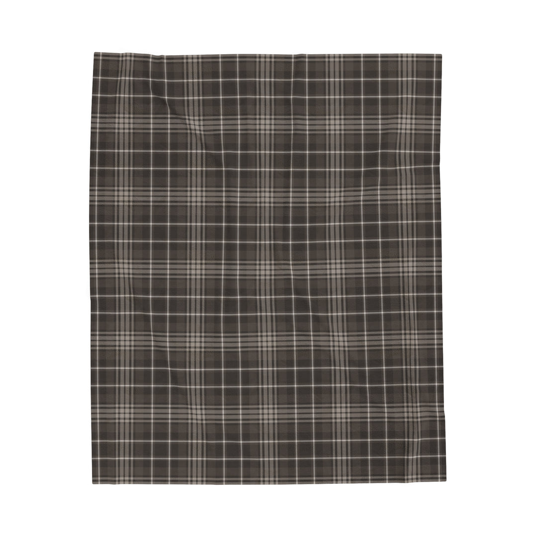 Velveteen Plush Blanket / Cozy Fall Plaids