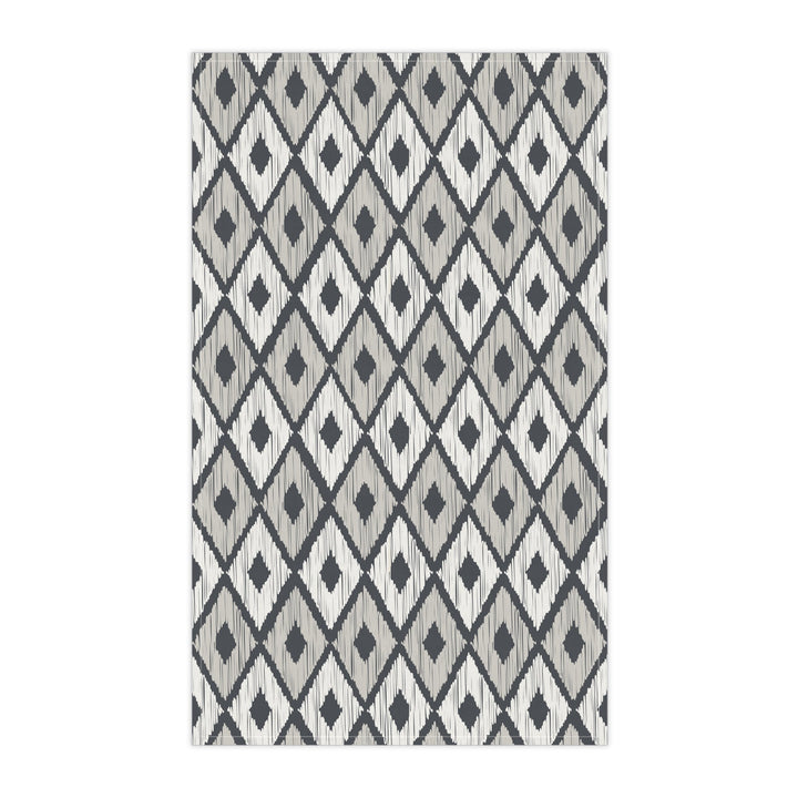 Cotton Twill Tea Towel / Ikat Design