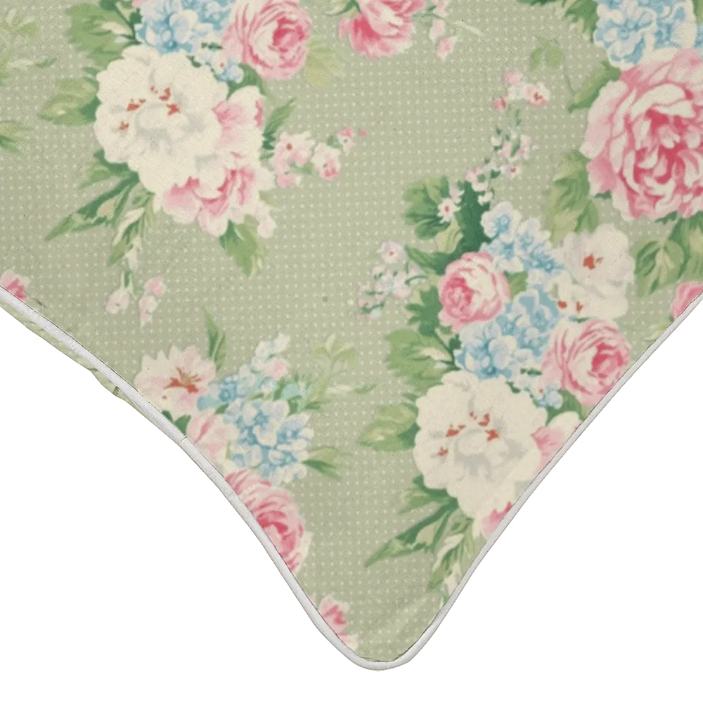 Vintage Cottage Pillow Trio – Emma (Khaki)