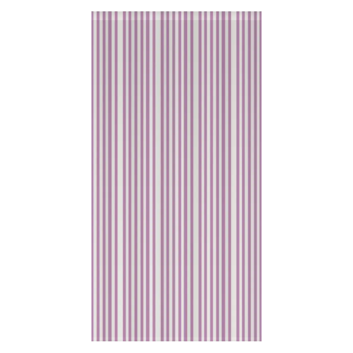 Window Curtain Set - Cotton Blend (2 Panels) | French Stripe - Vintage Lilac