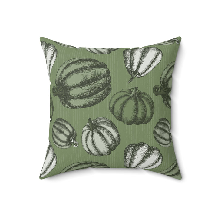 Microsuede Cushion / Cozy Pumpkins