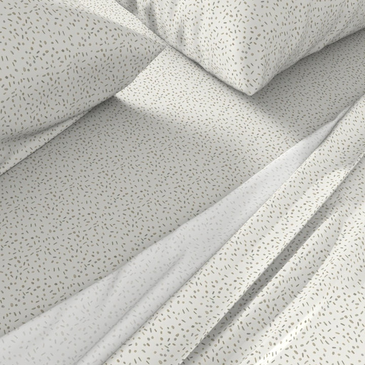 Form &amp; Field™ Sheet Set – Dot Dash (Cream &amp; Sugar)