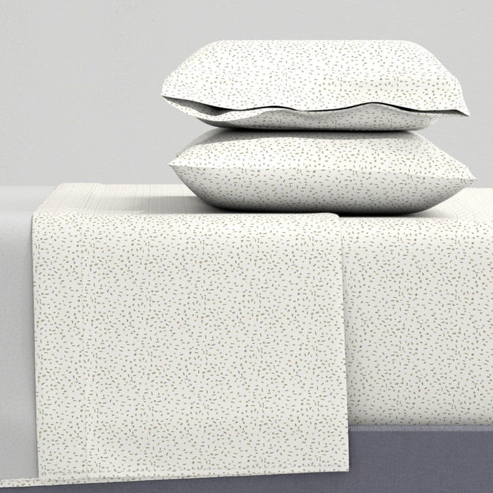Form &amp; Field™ Sheet Set – Dot Dash (Cream &amp; Sugar)