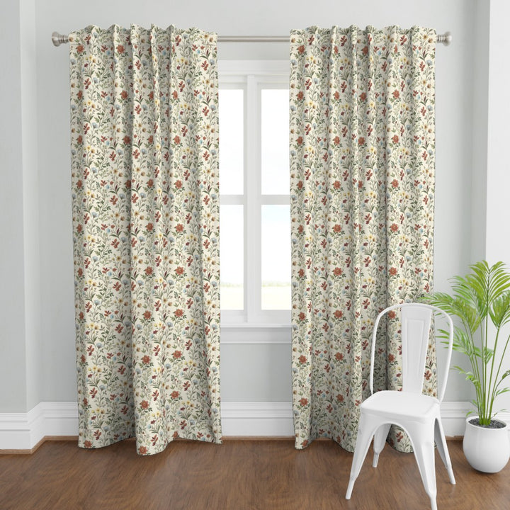 Form &amp; Field™ Cotton Blend Curtain Panel Set (2 Panels) – Floral