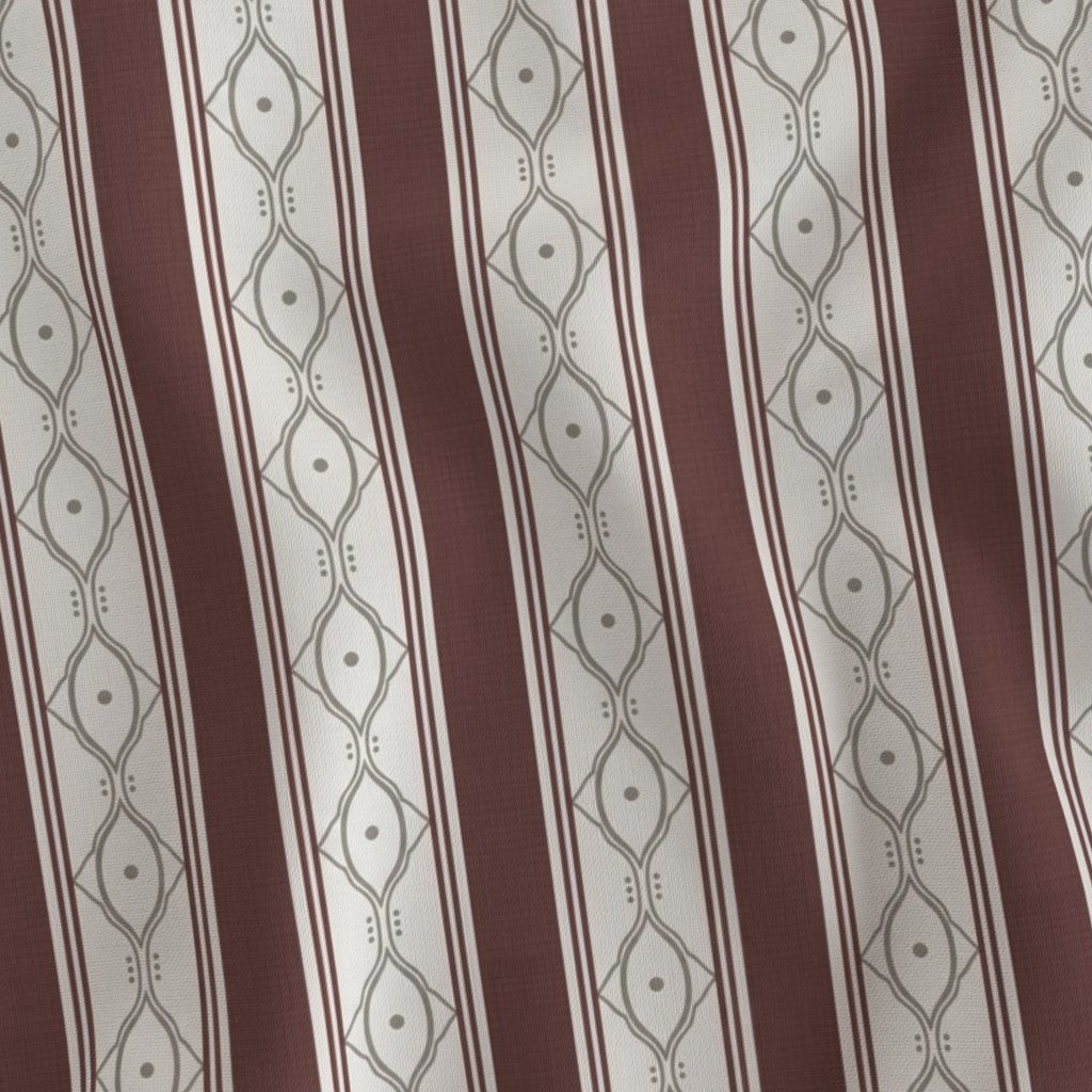 Form &amp; Field™ Cotton Blend Curtain Panel Set (2 Panels) – Stripe Lattice