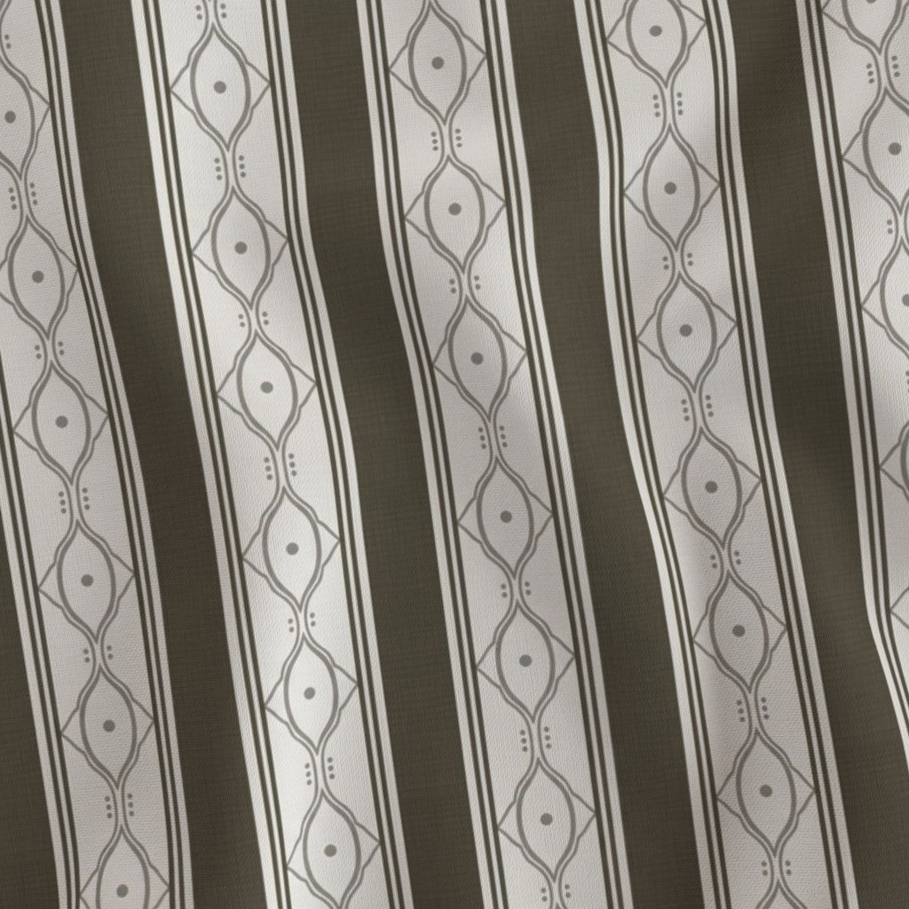 Form &amp; Field™ Cotton Blend Curtain Panel Set (2 Panels) – Stripe Lattice
