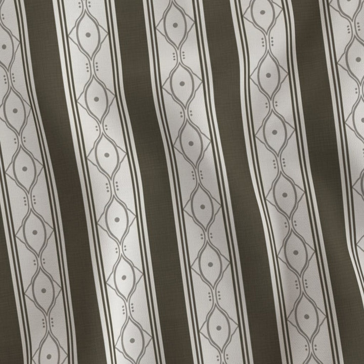 Form &amp; Field™ Cotton Blend Curtain Panel Set (2 Panels) – Stripe Lattice
