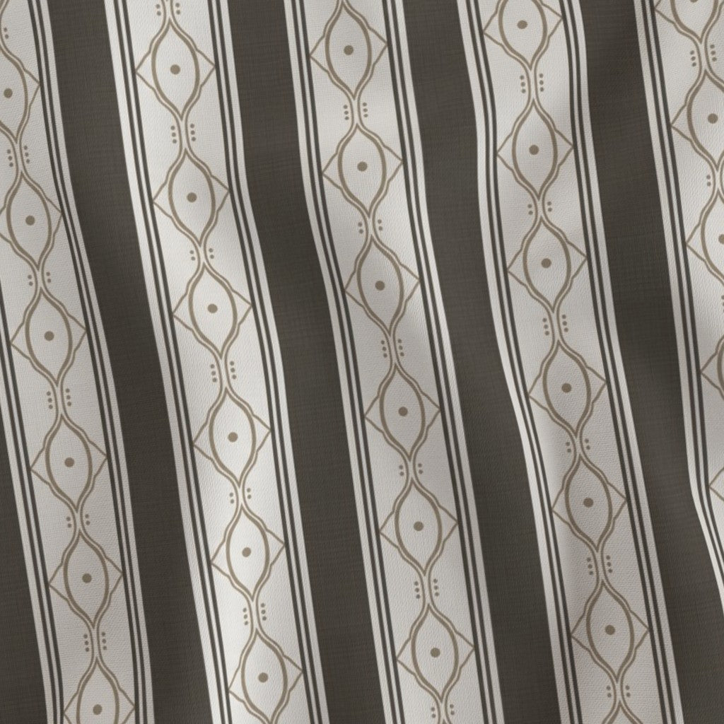 Form &amp; Field™ Cotton Blend Curtain Panel Set (2 Panels) – Stripe Lattice