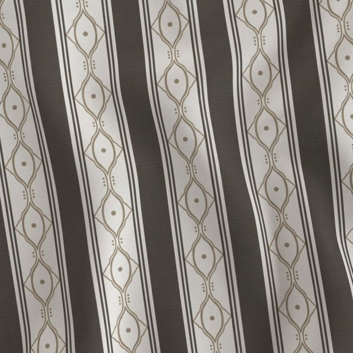 Form &amp; Field™ Cotton Blend Curtain Panel Set (2 Panels) – Stripe Lattice