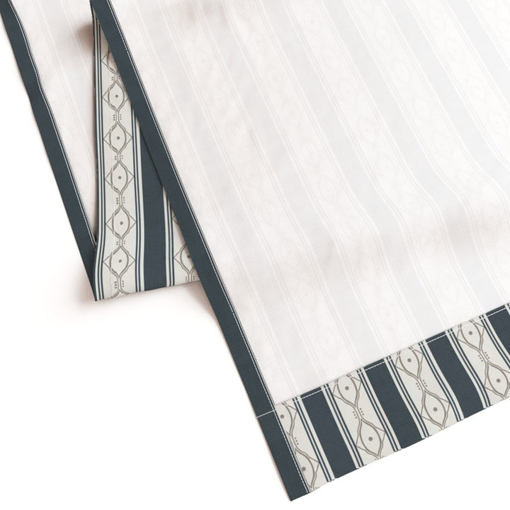 Form &amp; Field™ Cotton Blend Curtain Panel Set (2 Panels) – Stripe Lattice