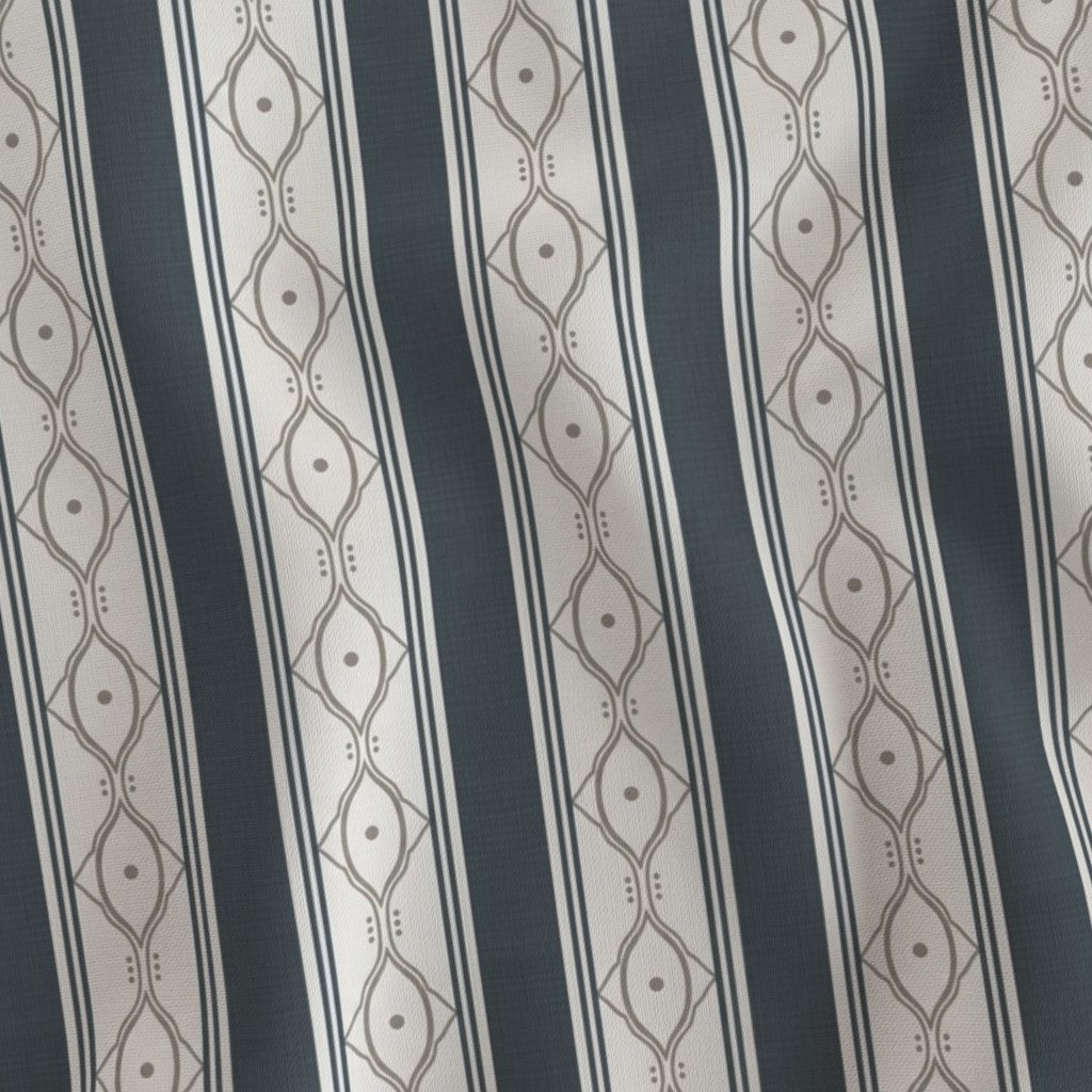 Form &amp; Field™ Cotton Blend Curtain Panel Set (2 Panels) – Stripe Lattice