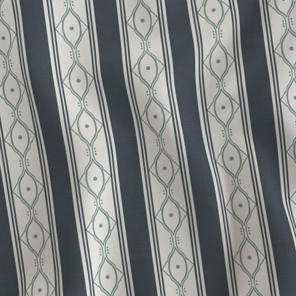 Form &amp; Field™ Cotton Blend Curtain Panel Set (2 Panels) – Stripe Lattice