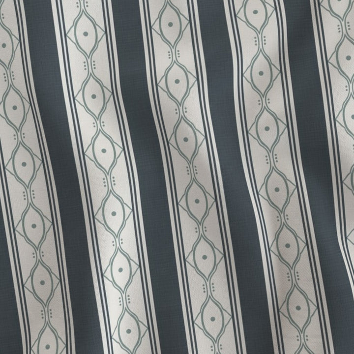 Form &amp; Field™ Cotton Blend Curtain Panel Set (2 Panels) – Stripe Lattice