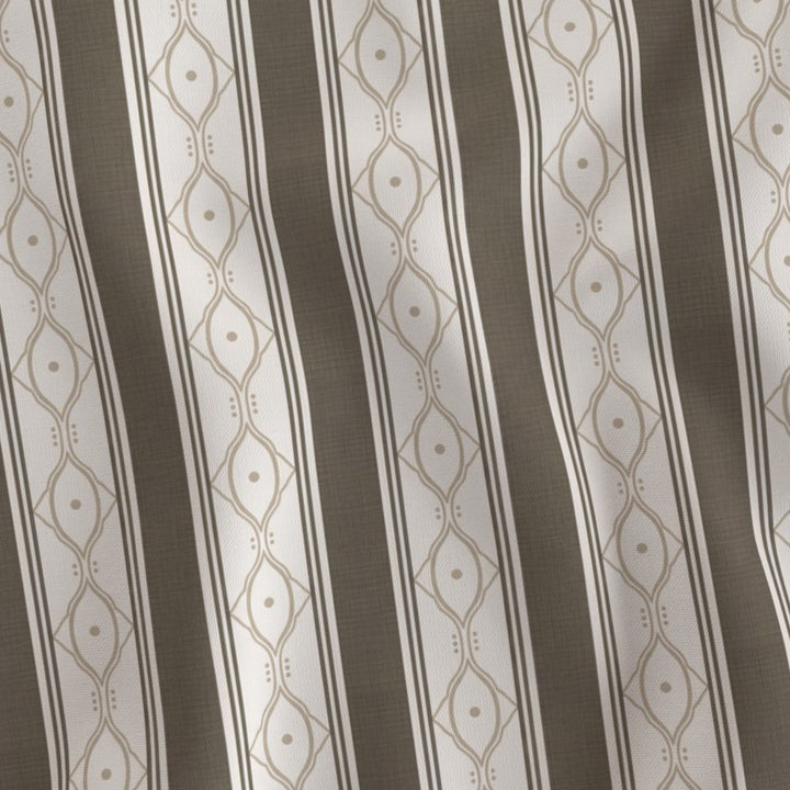 Form &amp; Field™ Cotton Blend Curtain Panel Set (2 Panels) – Stripe Lattice