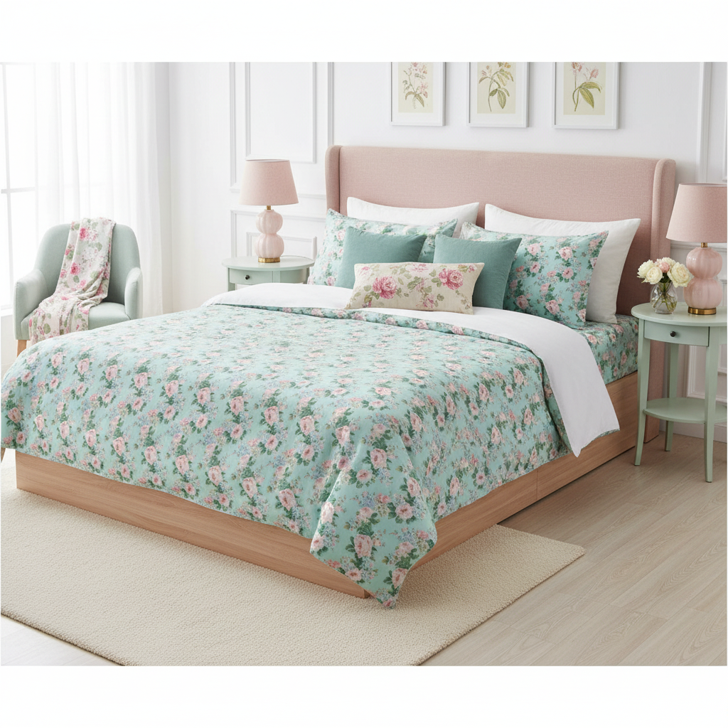 Braxton - 5 Piece Cotton Duvet Cover Set