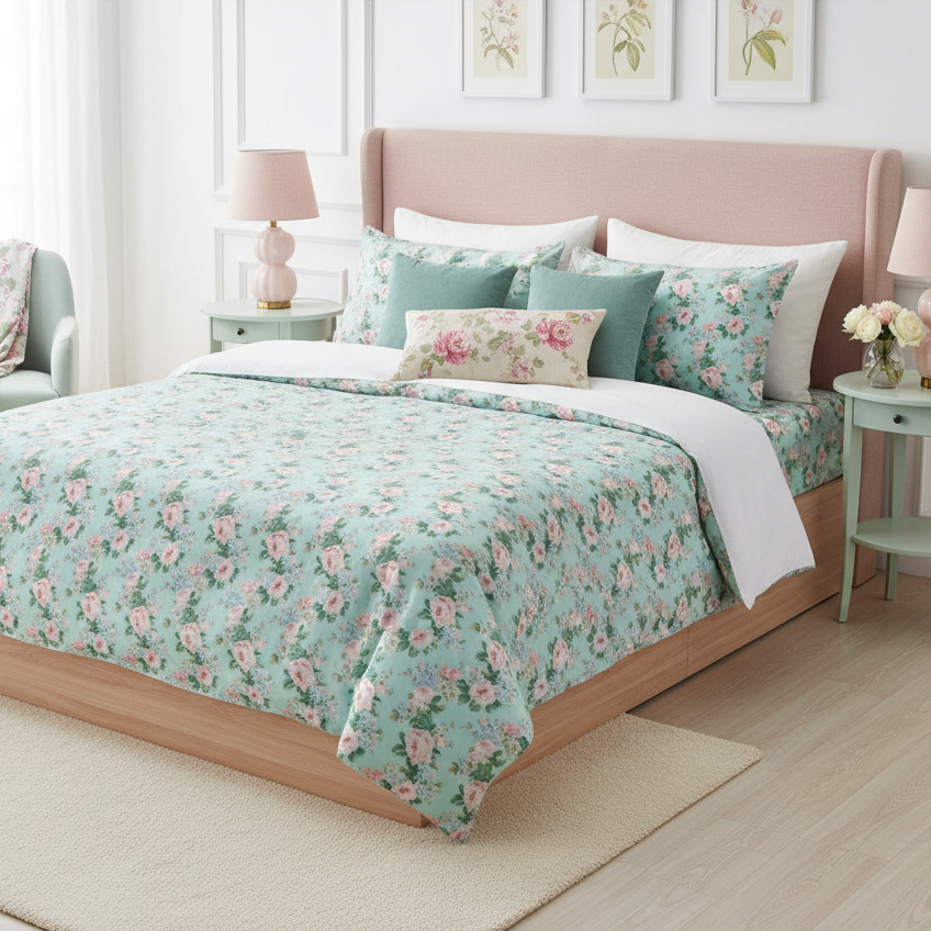 Vintage Cottage Collection Duvet Cover Set - Braxton