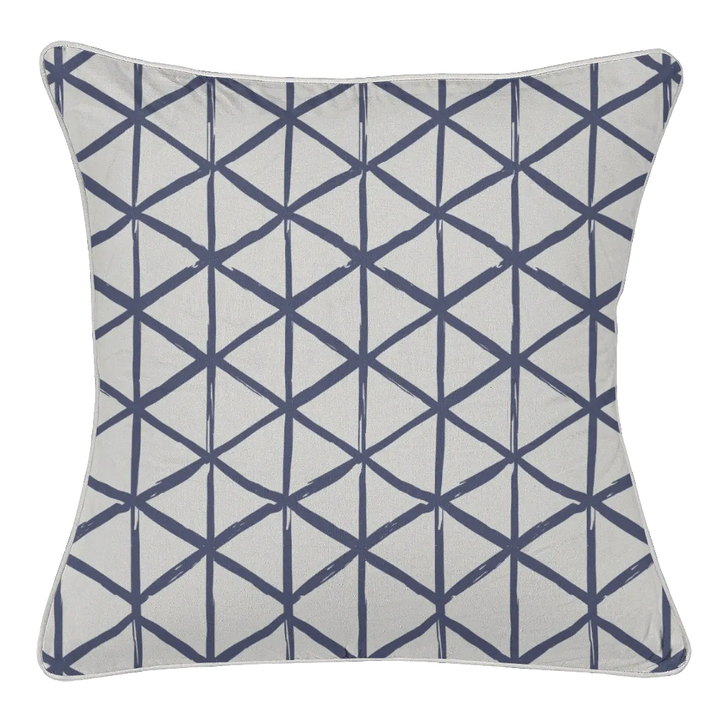 Ikat Fusion Coordinates Pair – Peridot Blues (Sapphire)