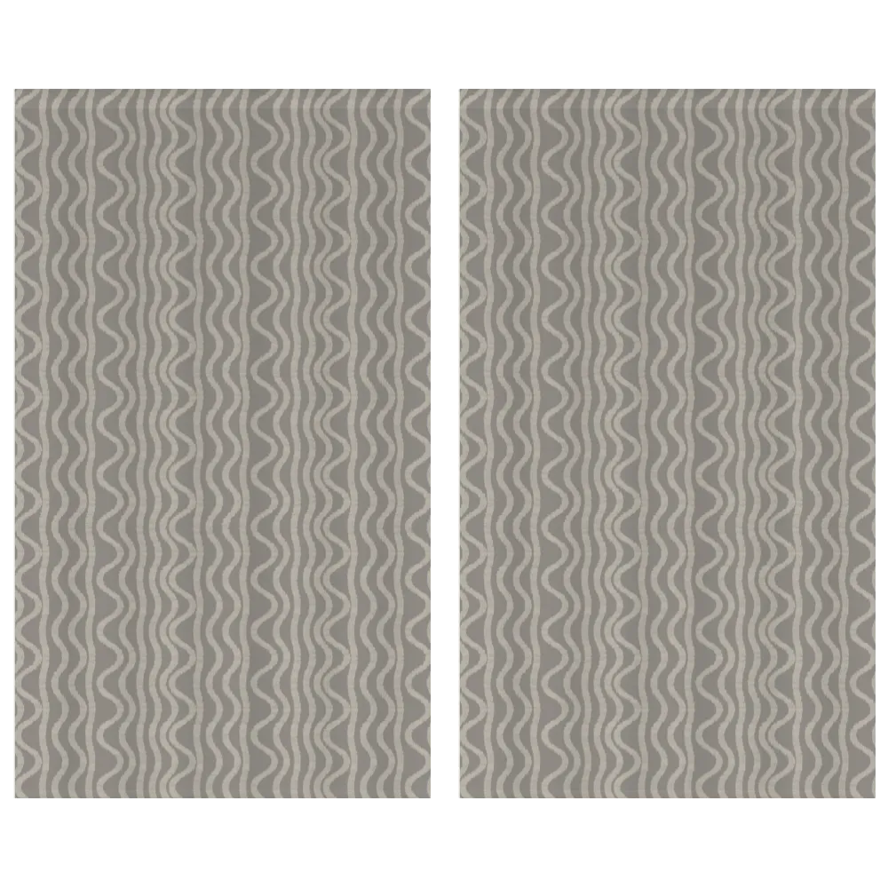 Natural Neutrals Curtain Panel Set – Overcast (Swoodle)