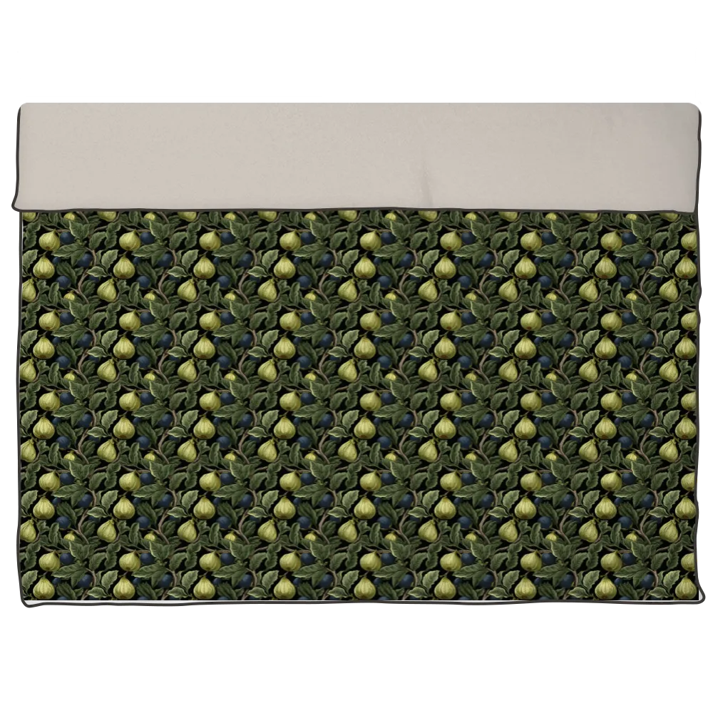 Verdant Fig™ Piped Edge Duvet Cover Set - Verdant Fig