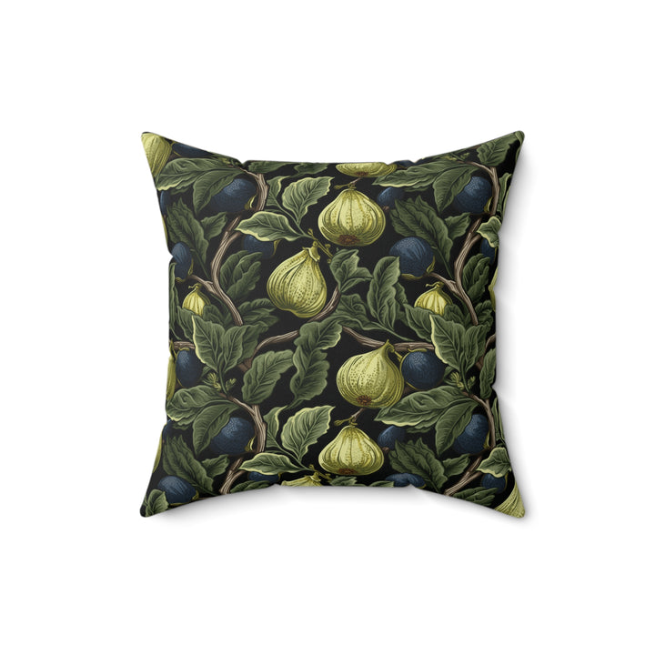 Microsuede Cushion / William Morris Inspired - Figs