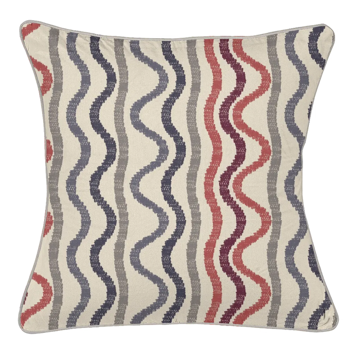 Ikat Fusion Coordinates Pair – Americana (Brick)