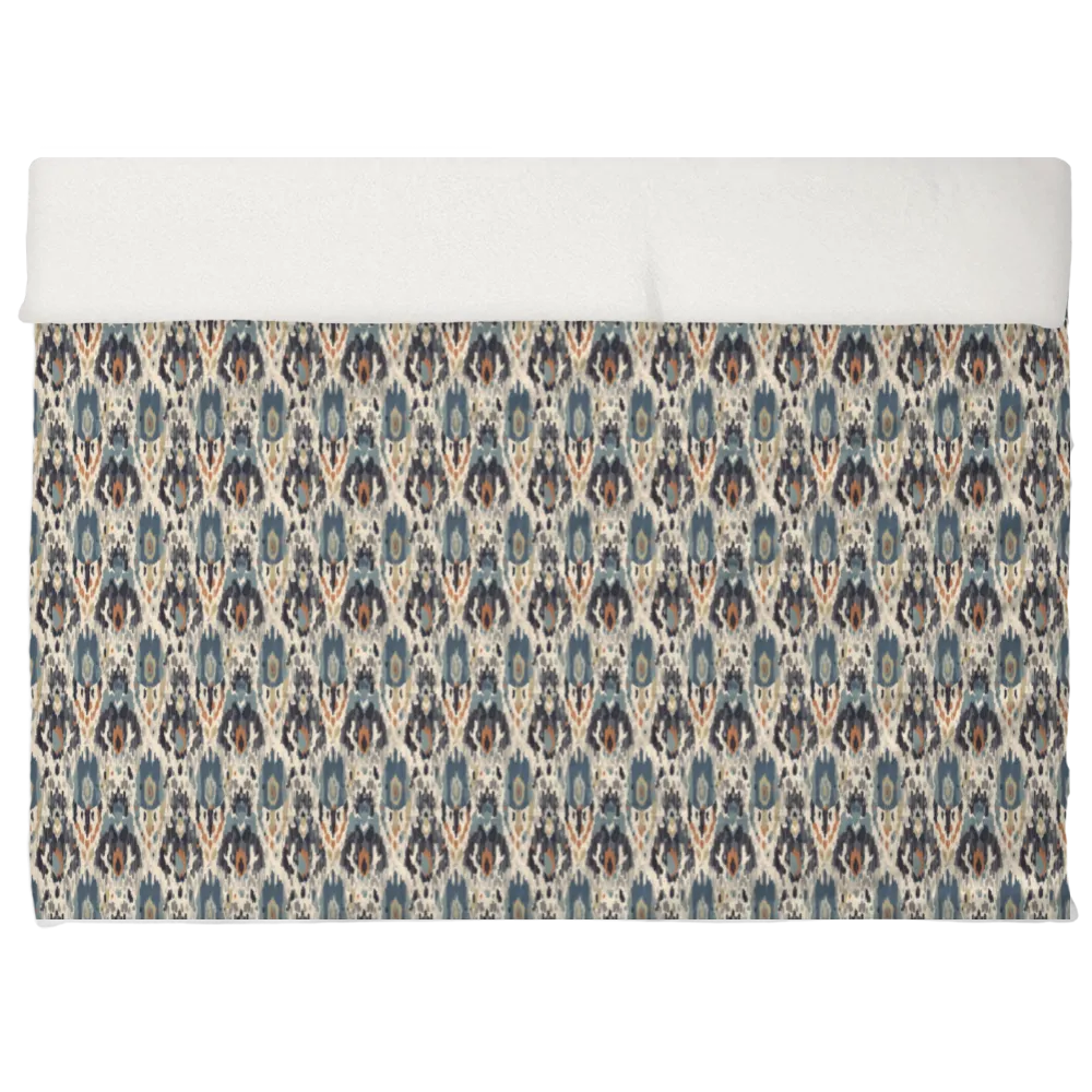 Sand and Sea Duvet Cover Set | Ikat Fusion Collection