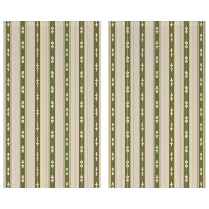 Sunlit &amp; Harvest Garden™ Curtain Panel Set (2 Panels) - Stripe