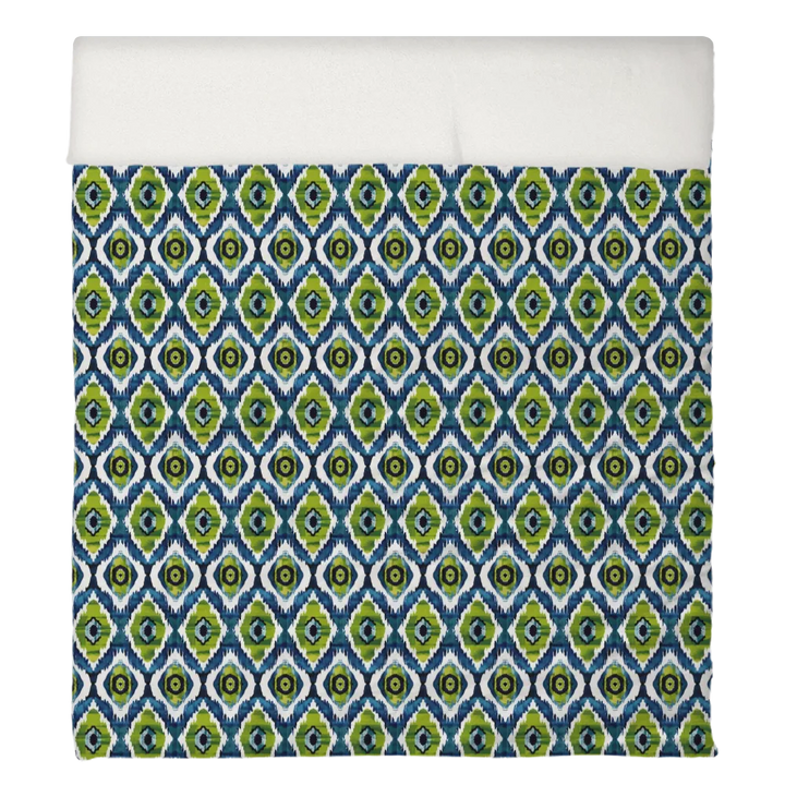 Lily Pad Duvet Cover Set | Ikat Fusion Collection