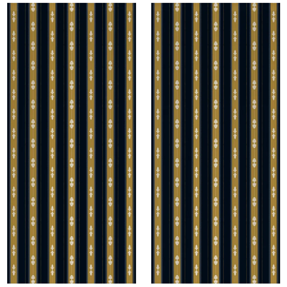 Sunlit &amp; Harvest Garden™ Curtain Panel Set (2 Panels) - Stripe
