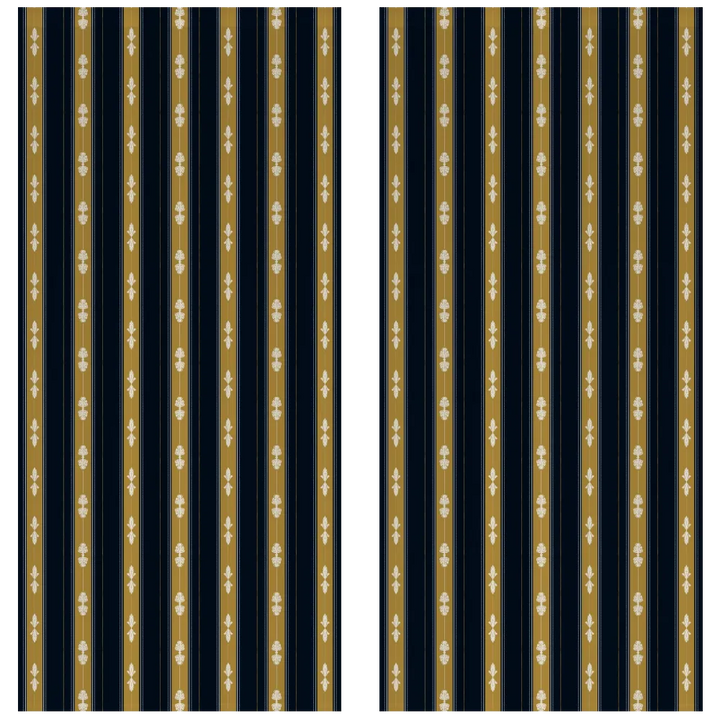 Sunlit &amp; Harvest Garden™ Curtain Panel Set (2 Panels) - Stripe