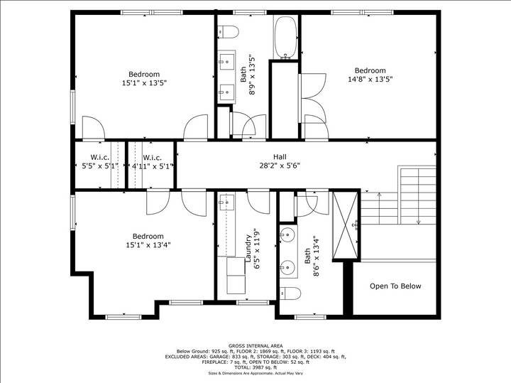 Matterport 3D Capture + As-Built Floorplan (Multiple Rooms)