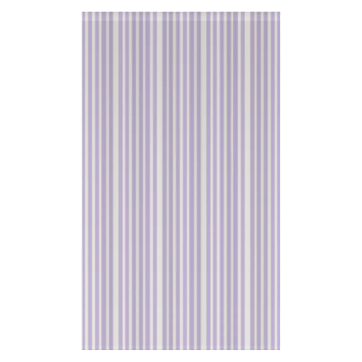 Window Curtain Set - Cotton Blend (2 Panels) | French Stripe - Heliotrope
