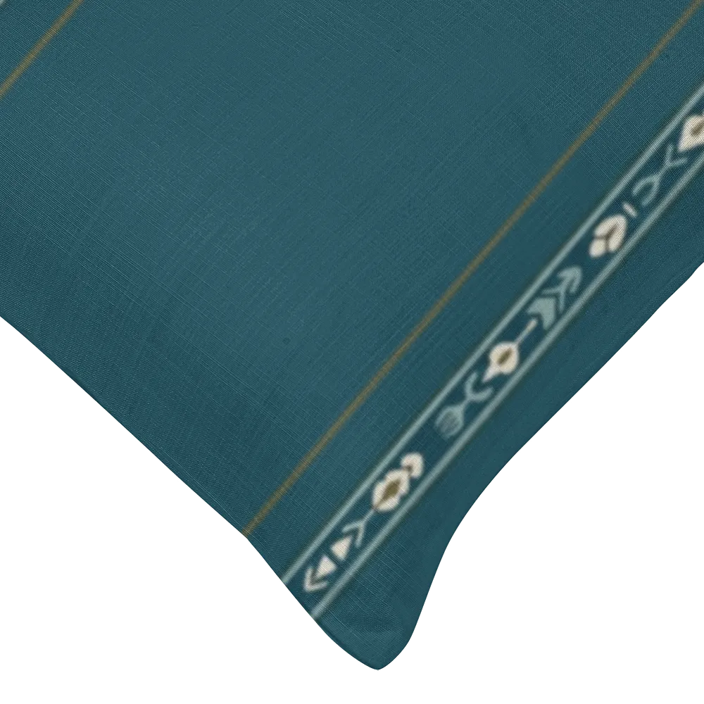 Sunlit Garden Pillow Trio - Heart Scroll