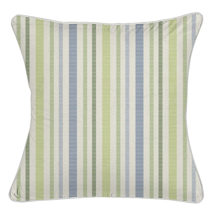 Ikat Fusion Coordinates Pair – Kelp Ribbon (Green)